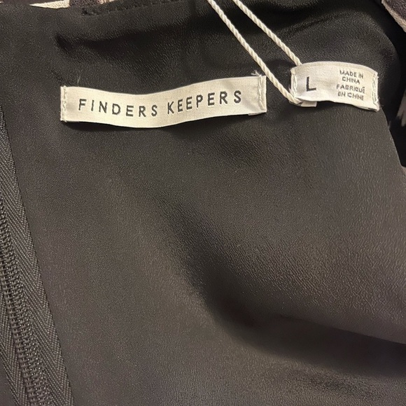 NWT FINDERS KEEPERS x REVOLVE The Creator Dress in Dark Leopard, Large - Picture 10 of 10